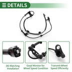 ABS Wheel Speed Sensor No. 598103X310 for Hyundai Elantra (2011–2013)