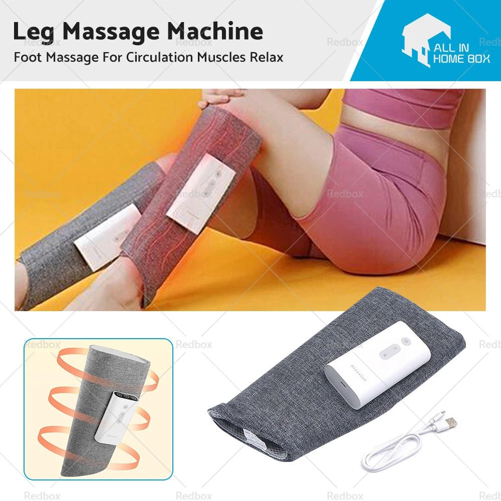 Leg Massager for Circulation (Heated Air Compression)
