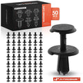 50Pcs 5mm Nylon Expansion Rivet Clips for Mercedes 