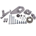 Low Mount Alternator Power Steering Pump Brackets for LS1 LSX LS6 (2000-2006)