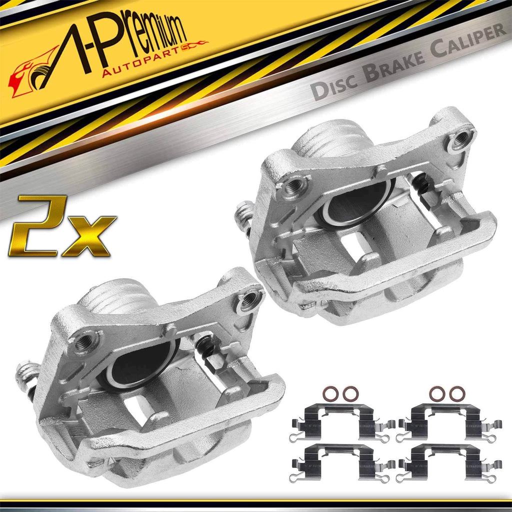 Pair Front Brake Calipers for Nissan Murano (2003–2007, 2009–2012)
