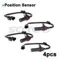 Set of 4 Crankshaft Position Sensors for Kia Forte Koup (2014)