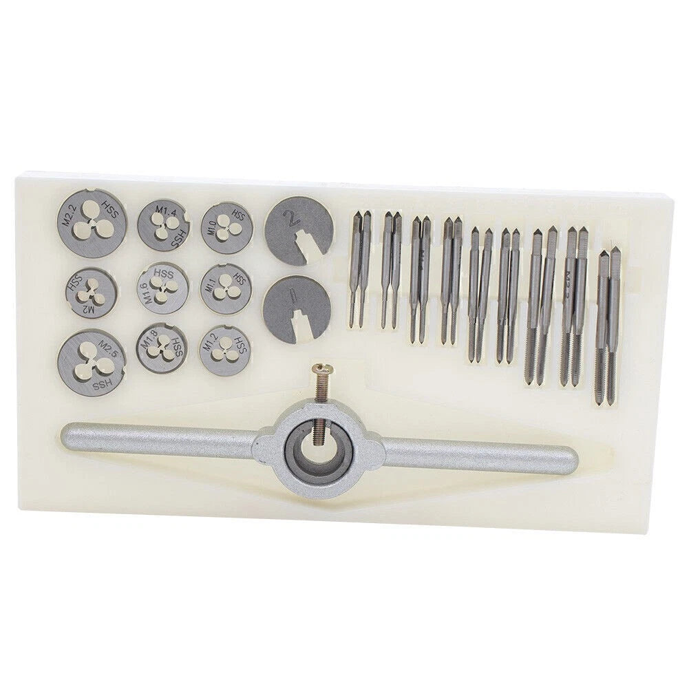 30 x Mini Tap & Die Wrench Set for M1 M1.1 M1.2 M1.4 M1.6 M1.8 M2 M2.2 M2.5
