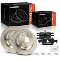 Rear Disc Brake Rotors & Ceramic Pads for Mercedes-Benz E250 (2014–2016)