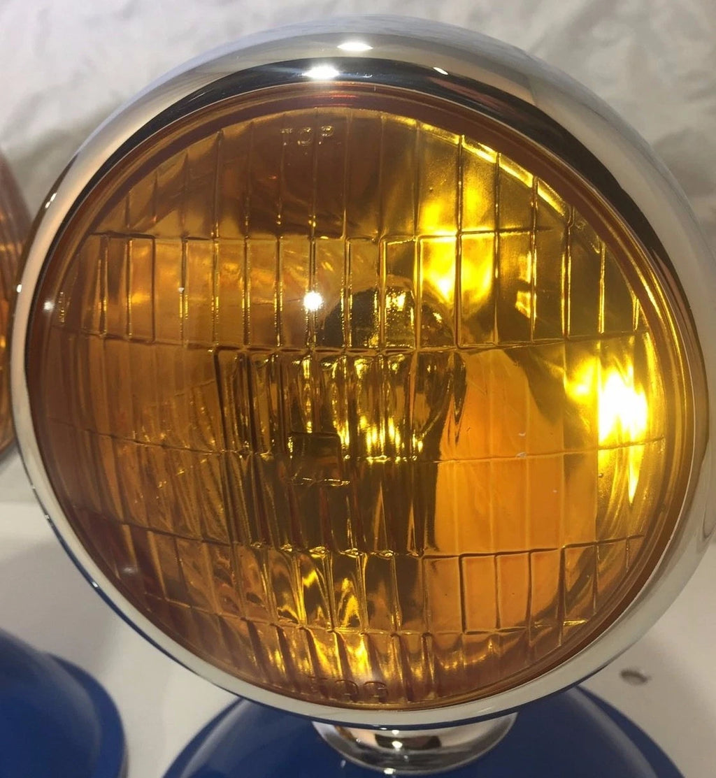 Pair LED Fog Lights with Amber Lens 12V Lamps for (2010–2014)