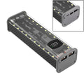 Power Bank Case for 4 Flat 21700 Batteries 22 5W Dual Output