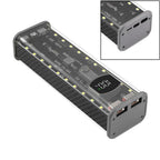 Power Bank Case for 4 Flat 21700 Batteries 22 5W Dual Output