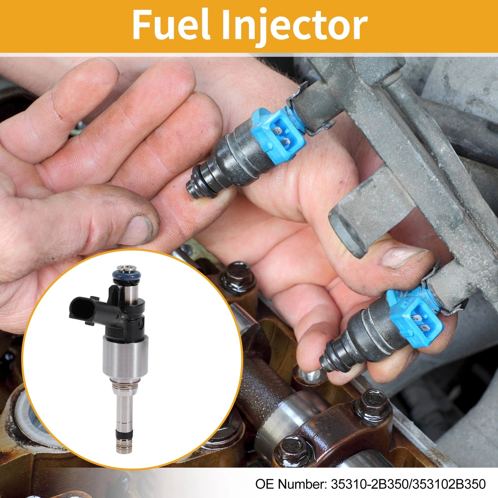 Fuel Injector No. 35310-2B350 for Hyundai Elantra GT N Line (2019–2023)