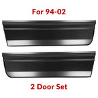 Set of 2 Lower Front Door Skins for Dodge Ram (1994–2002)