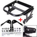 Detachable Two-up Tour Pack Mount Luggage Rack & Docking Mounts for Harley (1997–2008)