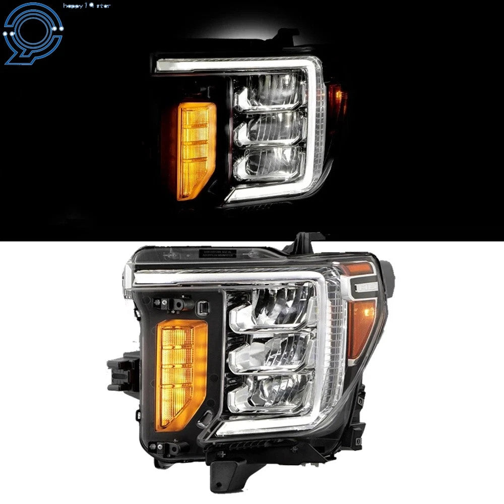 Full LED Headlight with Signal for GMC Sierra 2500/3500 HD (2020–2023)
