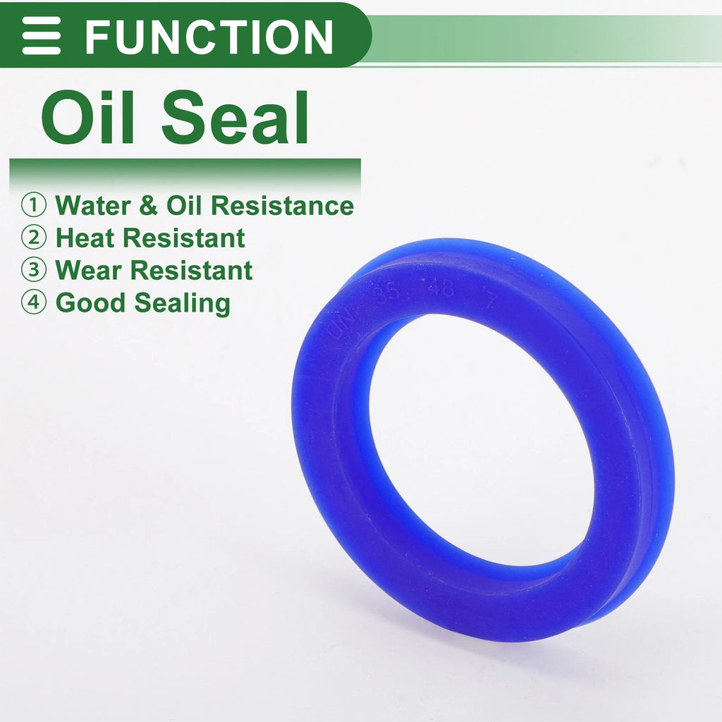 Set of 5 Oil Seal Rotary Shaft Seal 35x48x7mm High Pressure for Various Models