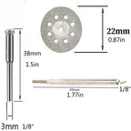 32Pcs Diamond Grinding Cutting Bits Set for Stone Tile Glass Ceramic