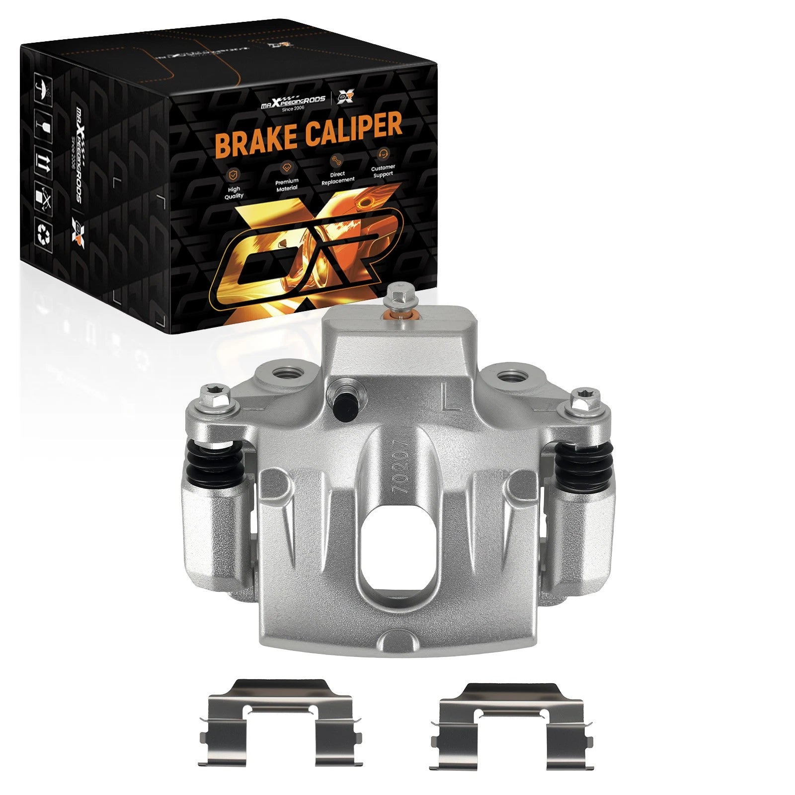 Rear Left Brake Caliper w/Bracket for Buick Enclave (2008–2017) / GMC Acadia (2007–2016)