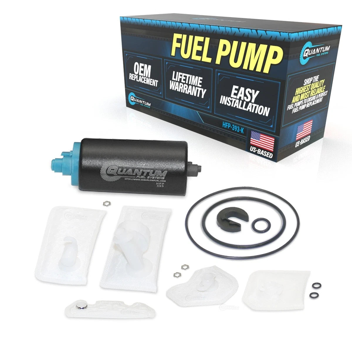 EFI Fuel Pump + Tank Seal + Strainer for Honda CRF 450R (2009–2010)