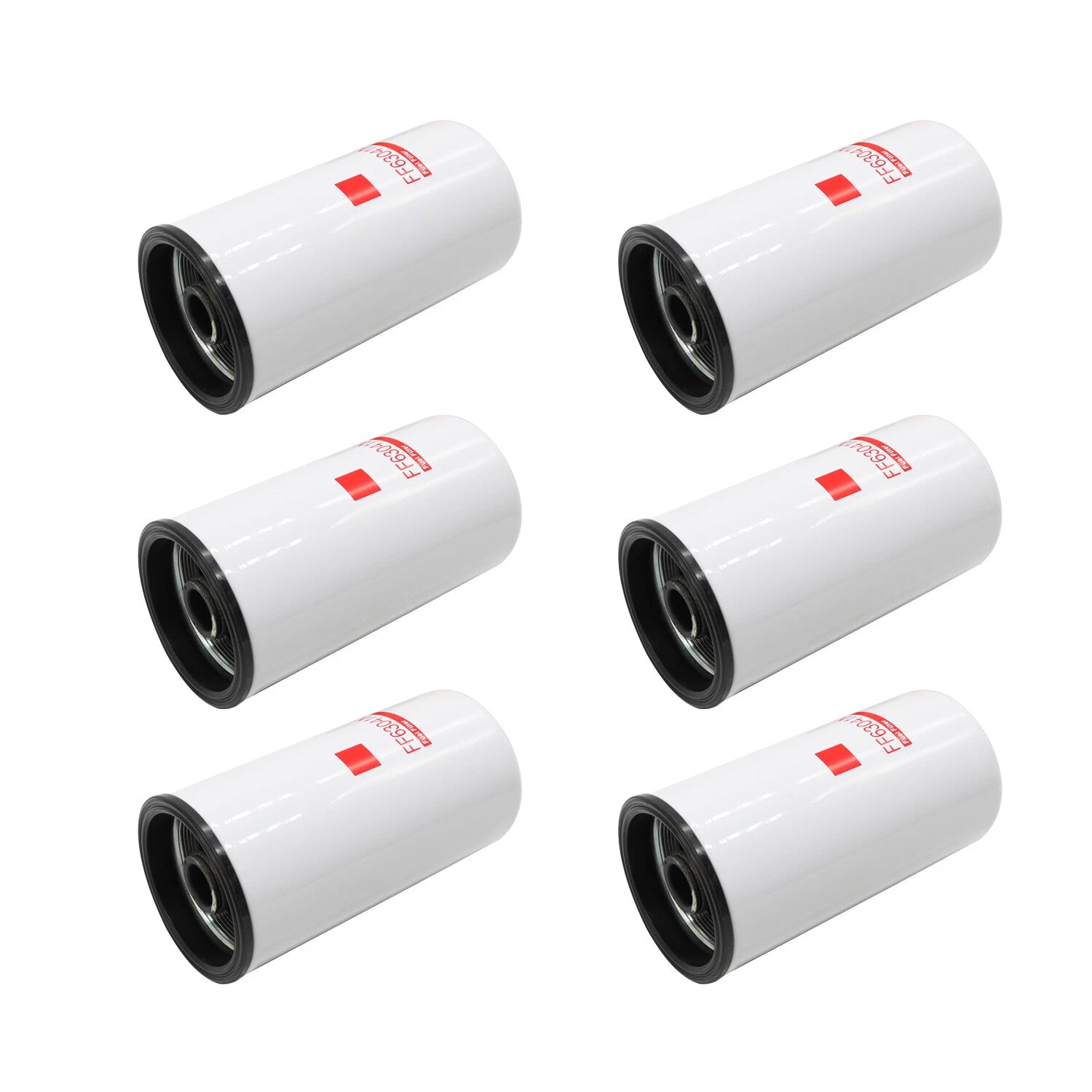 Set of 6 Fuel Filters for Cummins FF63041 (Fits FF63041, 5526400)
