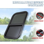 24" x 15" RV Window with Trim Ring for Camper Cargo Trailer
