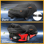 Waterproof All Weather Car Cover for Toyota Yaris (190T-PU)