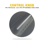 Heater Climate Control Knob for Chevrolet Silverado GMC Sierra (2007–2014)