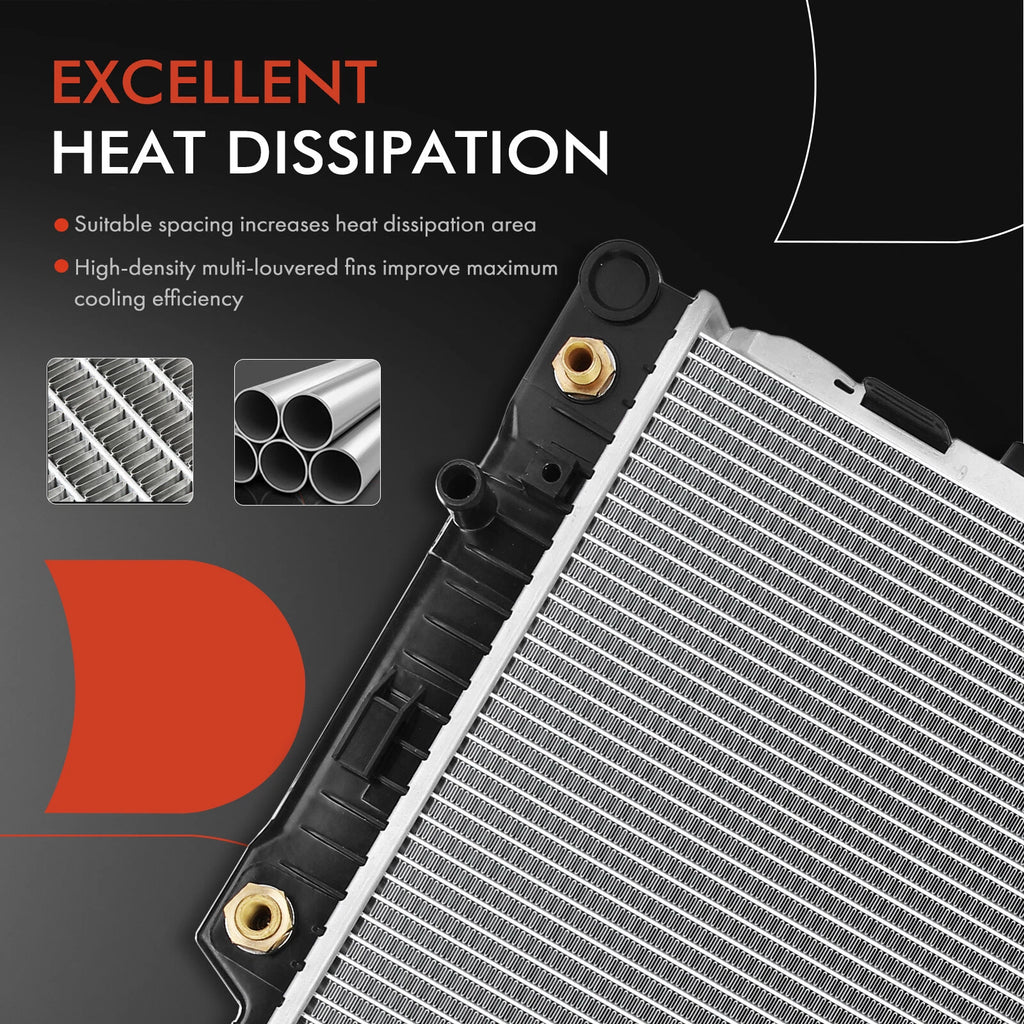 Radiator with Trans Oil Cooler for Mercedes-Benz W202 C230 (1994–1997)