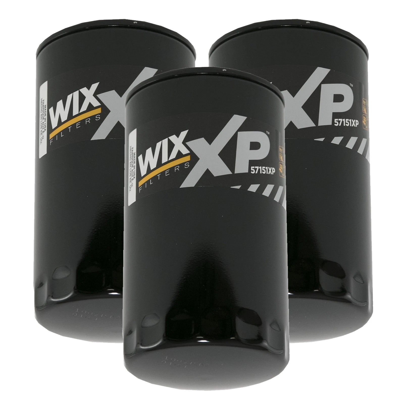 Set of 3 Wix XP Engine Oil Filters for Ford F-250 F-350 F-450 F-550