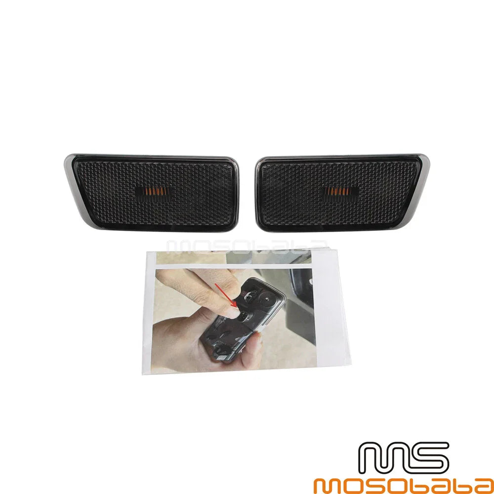 Smoke Lens Front LED Side Marker Lights for Ford Bronco Sport (2021-2023)