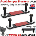 Front Bumper Brackets Kit for Pontiac G8 (2008–2009.5)
