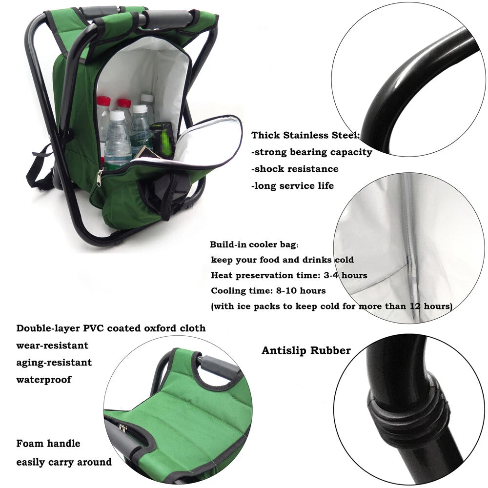 Portable Folding Camping Chair for Travel and Beach Use