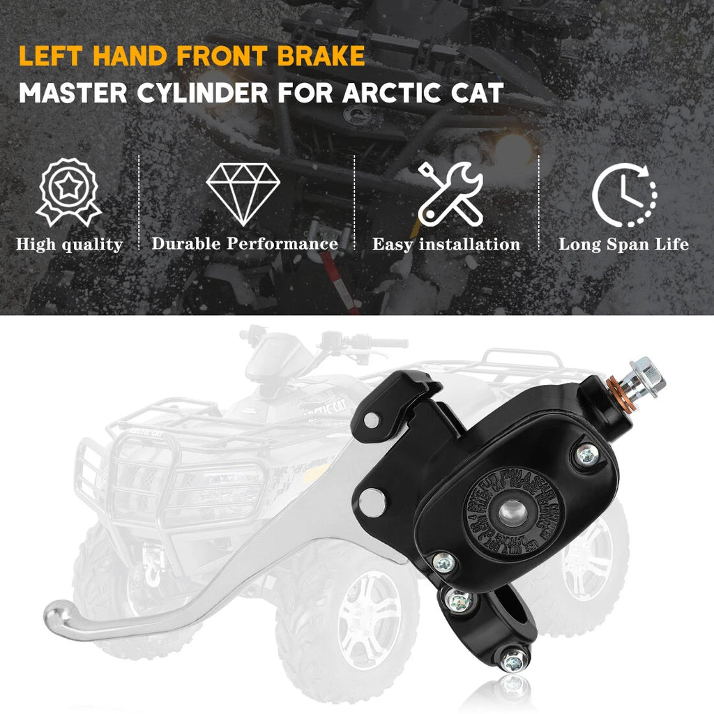 Front Left Brake Master Cylinder 3313-316 for Arctic Cat ATV XR 500/550/700 (2015)