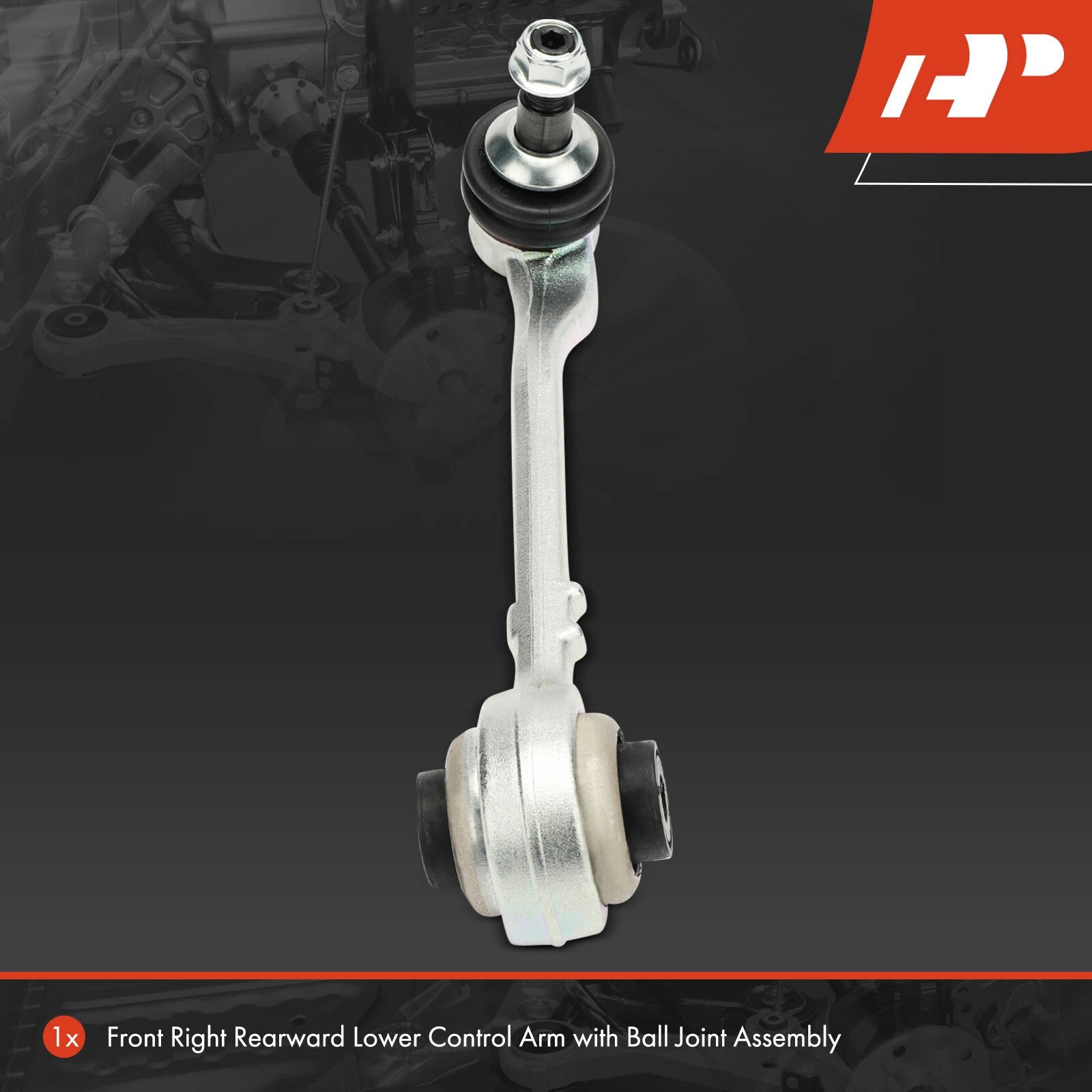 Front Right Lower Rearward Control Arm with Ball Joint for BMW X3 X4 (2011–2021)