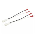 4 Pcs Speaker Connector Harness for Mazda 323 626 Millenia MX3 MX6 RX7 (1990-2002)