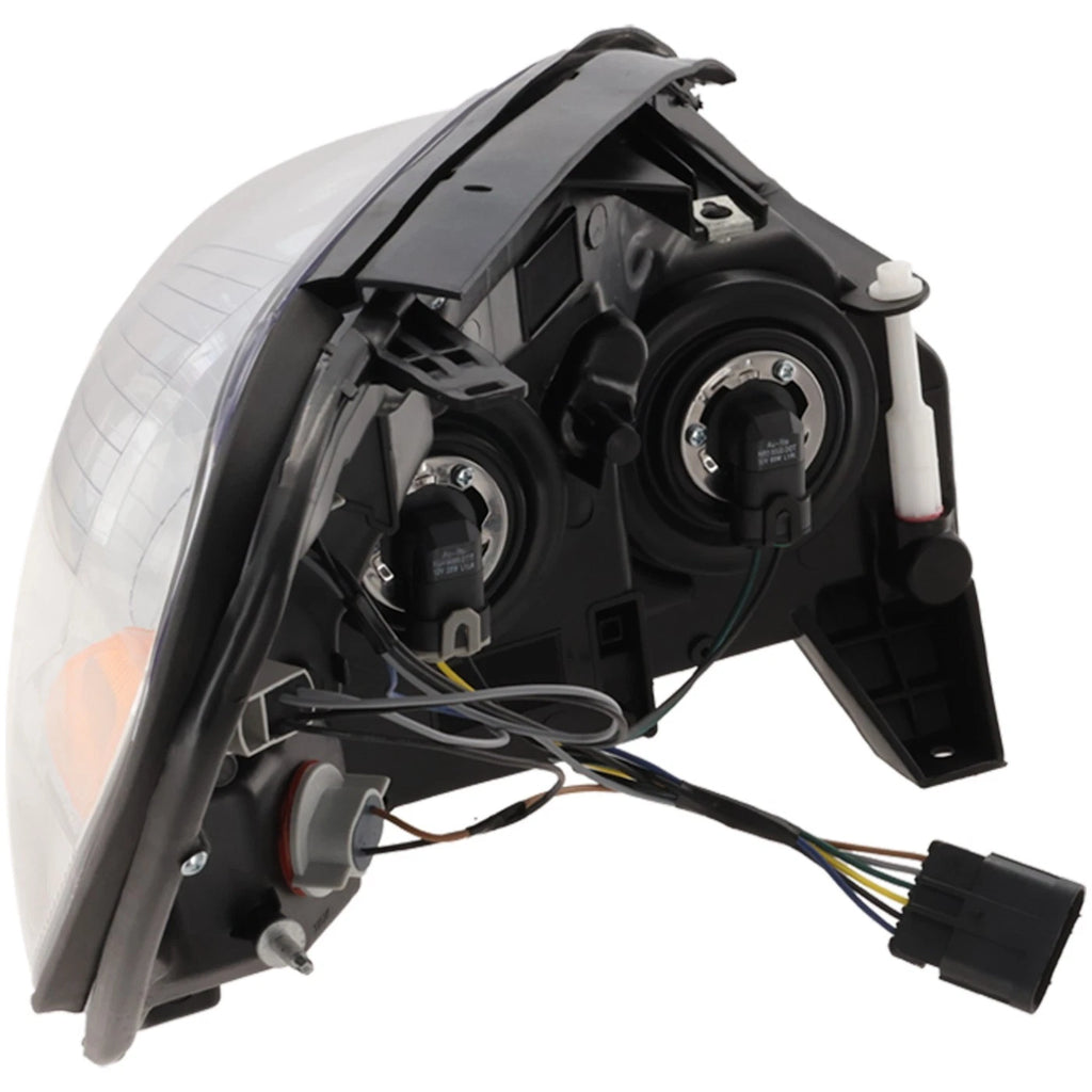 Left Headlight for Buick Lucerne (2006–2011) Halogen with White Turn Signal