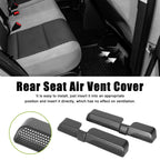 Pair Under Rear Seat Air Vent Covers for Volkswagen Tiguan (2018–2019)