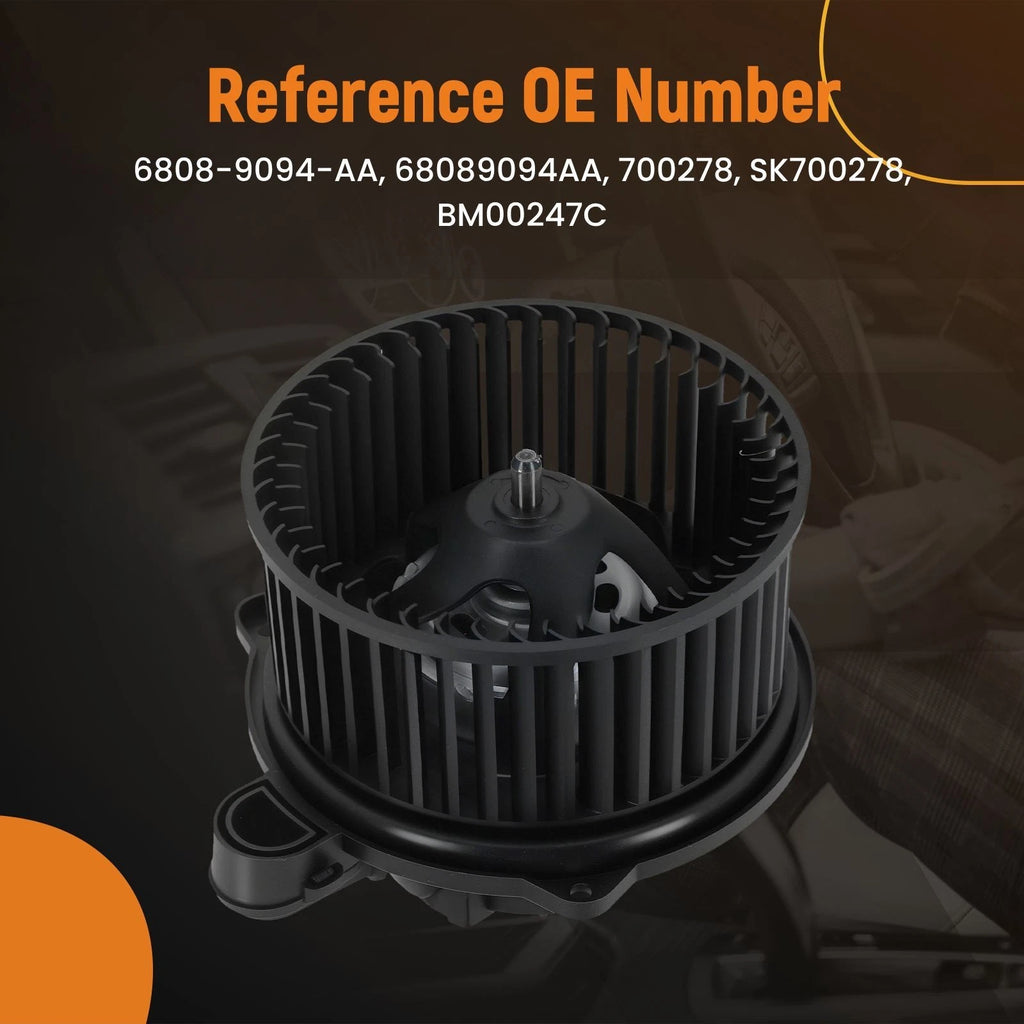 HVAC Blower Motor for Dodge Durango (2011–2016) with Fan Wheel