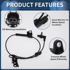 ABS Wheel Speed Sensor No. 8954312100 for Toyota Corolla (2009–2013)