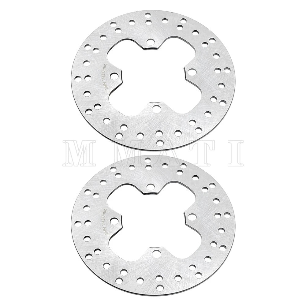 2X Front Brake Disc Rotors for Honda TRX500FE/FM/FPE/FPM Foreman 500 (2012–2013)
