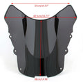 Windshield Double Bubble for Honda CBR1100XX (1996–2007) Black #2