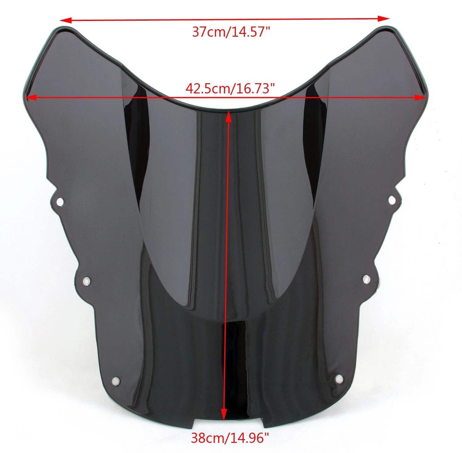 Windshield Double Bubble for Honda CBR1100XX (1996–2007) Black #2