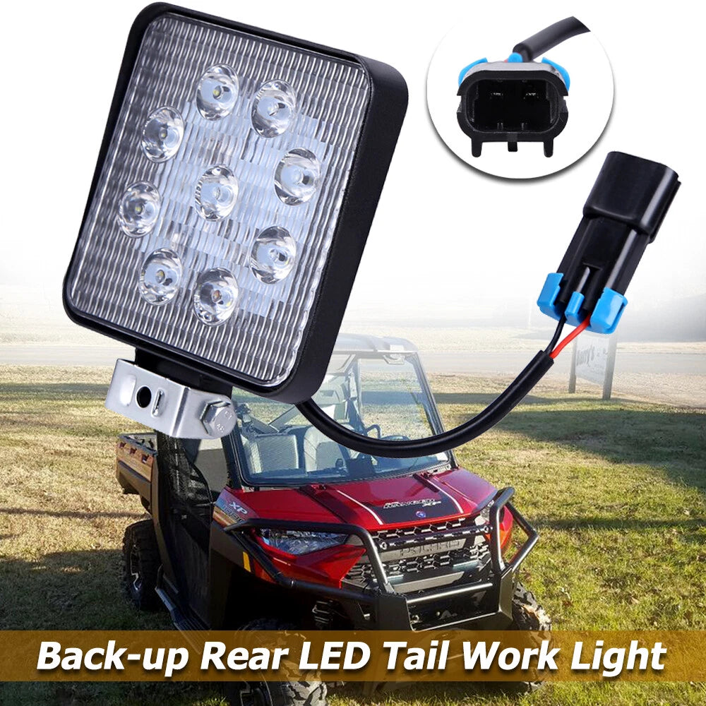 27W Back-Up Reverse Light for Polaris Ranger Crew XP 1000 (2018–2024)