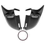 Exterior Mirror Set for Audi A5 S5 A6 S6 RS6 S3 (2009–2012) Black ABS Pair