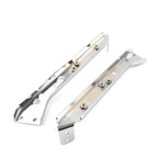 Saddlebag Rail Support Brackets for Harley Touring 1985-2008 Chrome