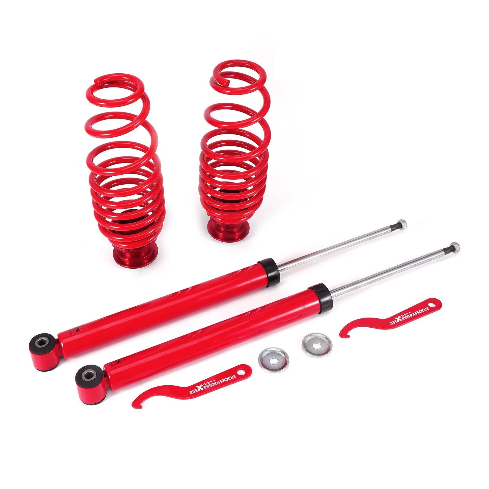 2X Rear Coilovers Lowering Kit for VW Golf GTI Jetta New Beetle (1999–2005)