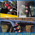 Adjustable Roll Bar Fire Extinguisher Holder Mount Strap for Jeep Wrangler