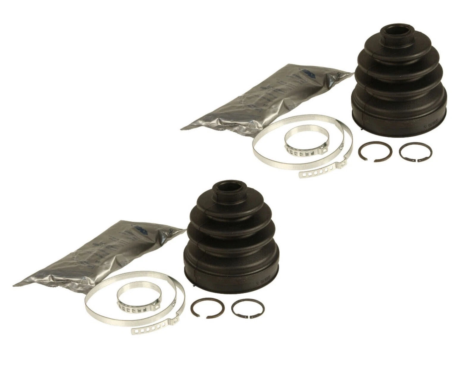 Set of 2 Front Inner CV Joint Boot Kits for Audi A4 Volkswagen Beetle (1996–2005)