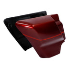 Battery Side Covers for Harley Road Street Glide (2009–2023) Mysterious Red Sunglo
