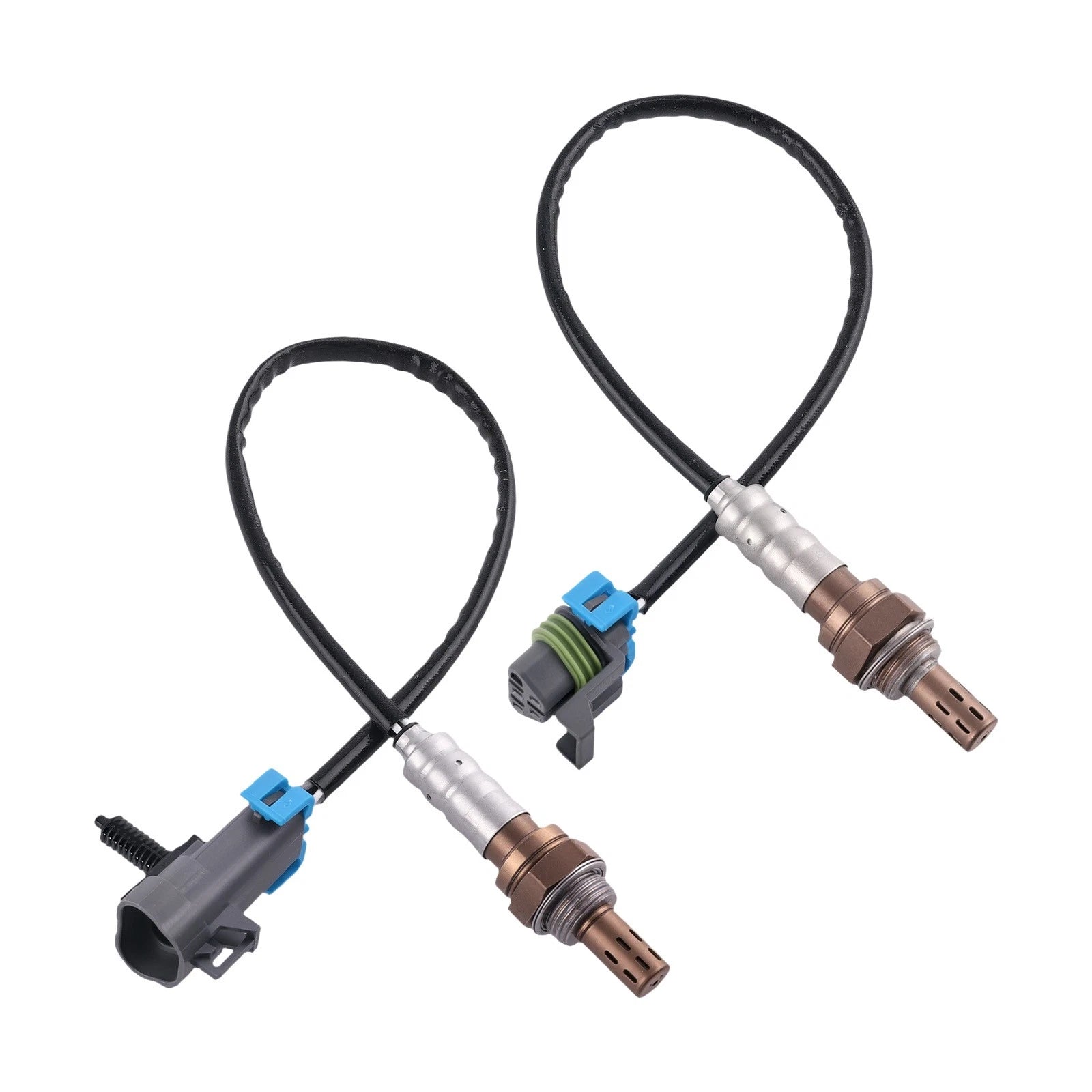 2Pcs Oxygen O2 Sensor Set for Isuzu I-370 (2007–2008) 234-4294 234-4331