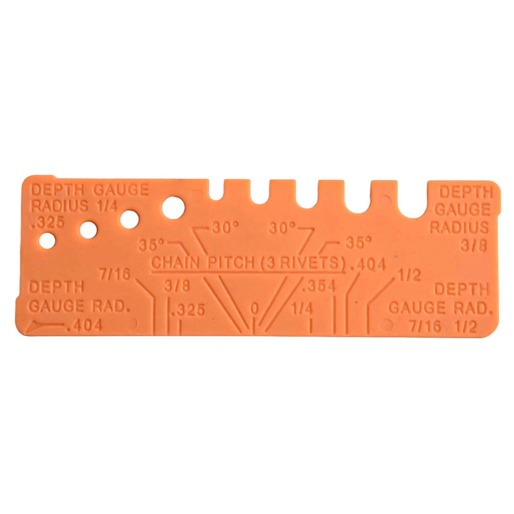 Set of 2 Gauge 10535mm/10015mm 30°/35° Filing Angle Checks Bar Groove Cleaner