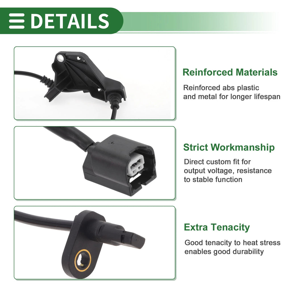 ABS Wheel Speed Sensor No. 57450SYJH01 for Honda Elysion (2012–2015)