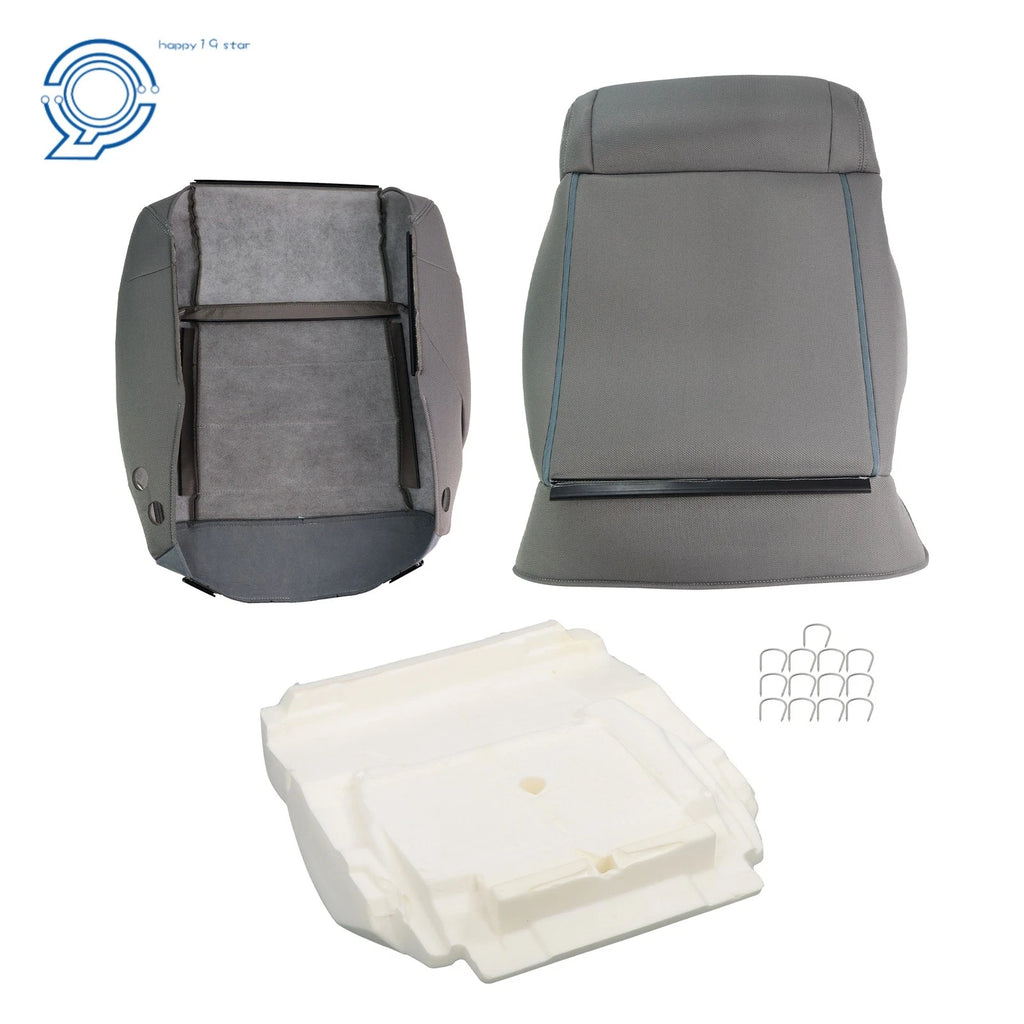 Cloth Driver Back Bottom Seat Cover Foam Cushion for Jeep Wrangler (2007-2012)