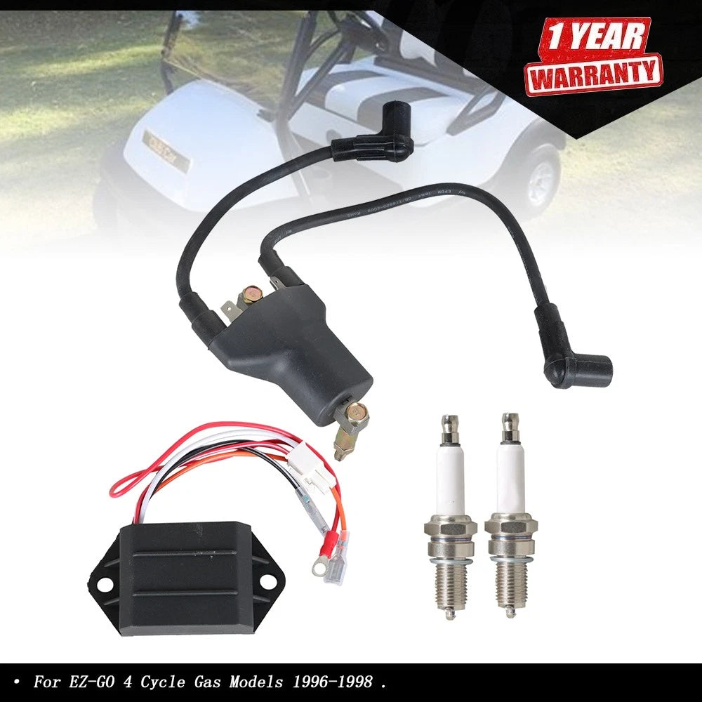 Ignition Coil for EZGO Golf Cart 4 Cycle Gas (1991–2002)